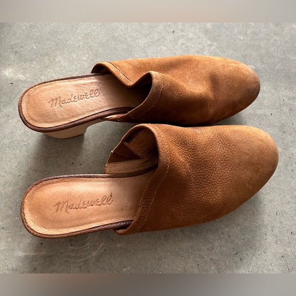 Madewell The Ruby Clog in Suede Size 7 - Picture 5 of 9